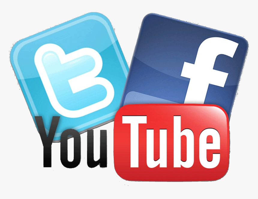Facebook Twitter Youtube Logo Png Wwwpixsharkcom - We Have A Youtube Channel, Transparent Png, Free Download