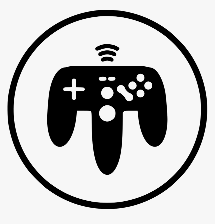 Wireless Remote Controller Gamepad Joystick Joypad - Indoor Game Icon, HD Png Download, Free Download