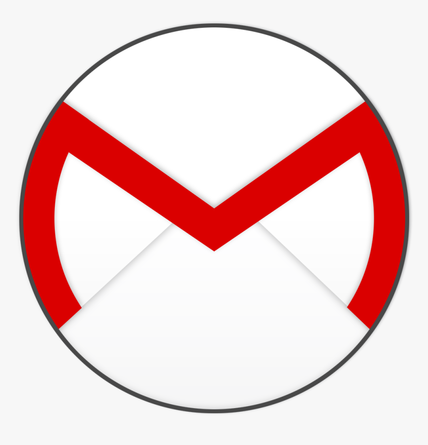 Round Gmail Logo Png, Transparent Png, Free Download