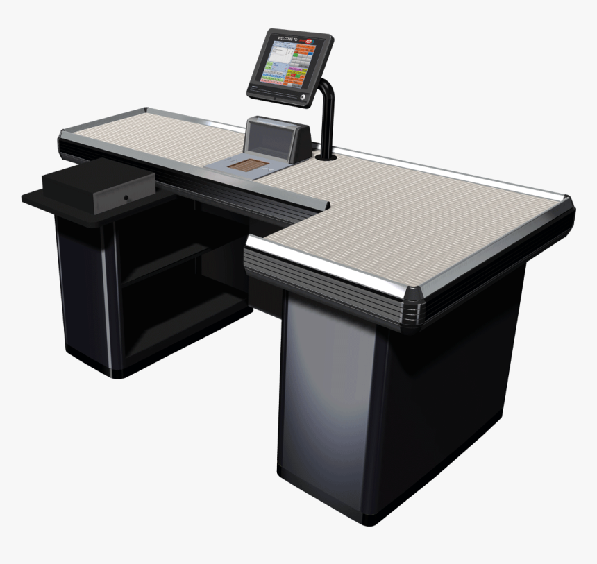 Checkout Desk Png , Png Download - Table Desk Cashier Supermarket, Transparent Png, Free Download