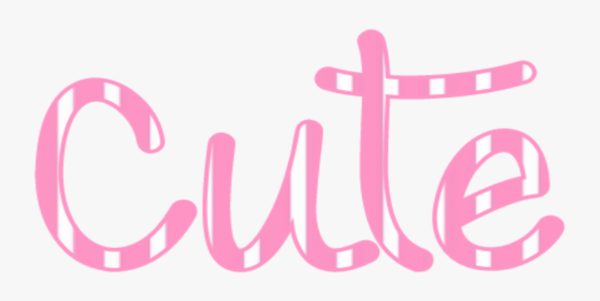 Kawaii Word Png - Calligraphy, Transparent Png, Free Download