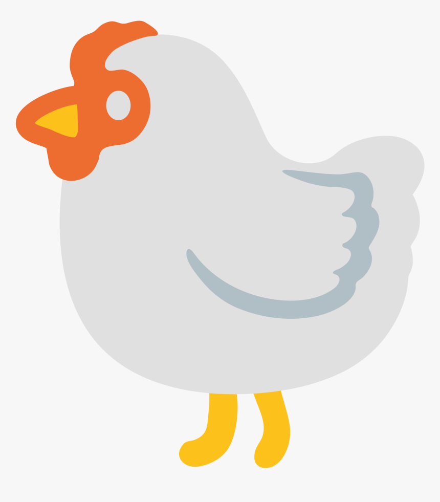 Clipart Chicken Emoji - Gallina Emoji Png, Transparent Png, Free Download