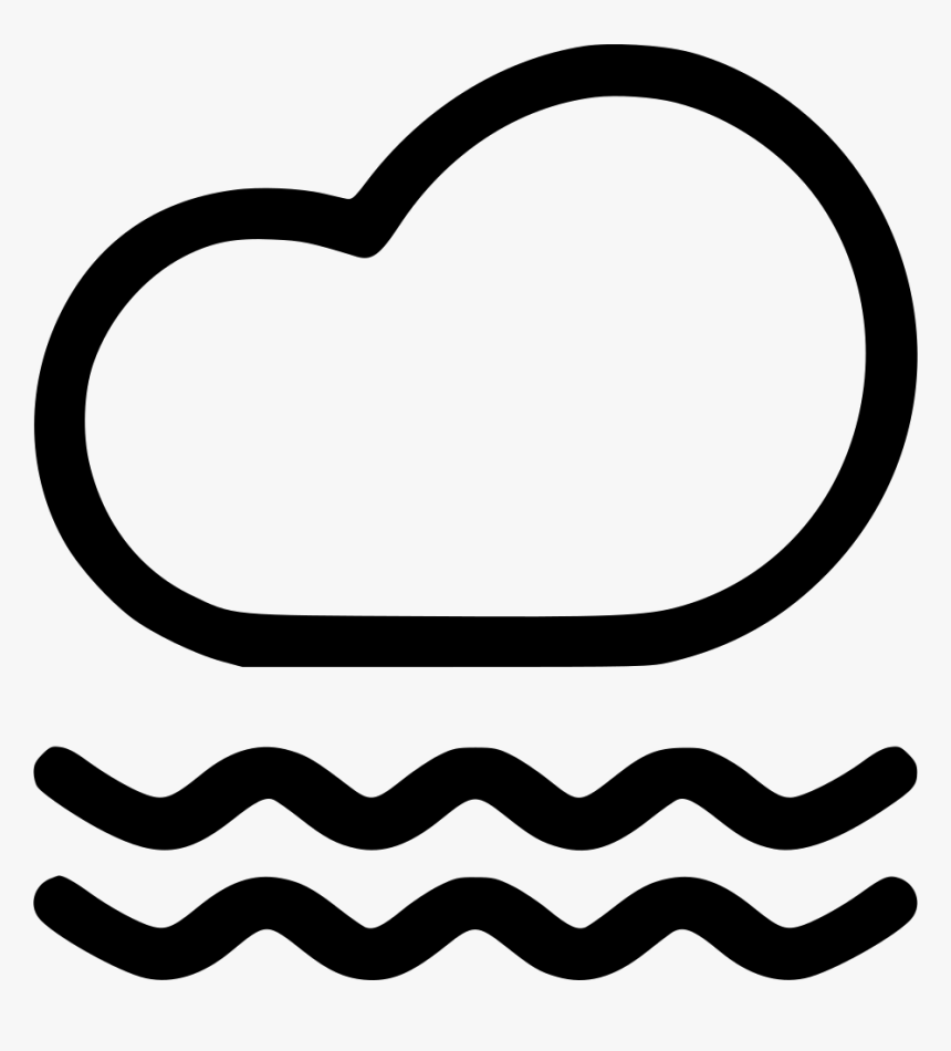 Transparent Cloud Clip Art - Weather Mist Icon Png, Png Download, Free Download