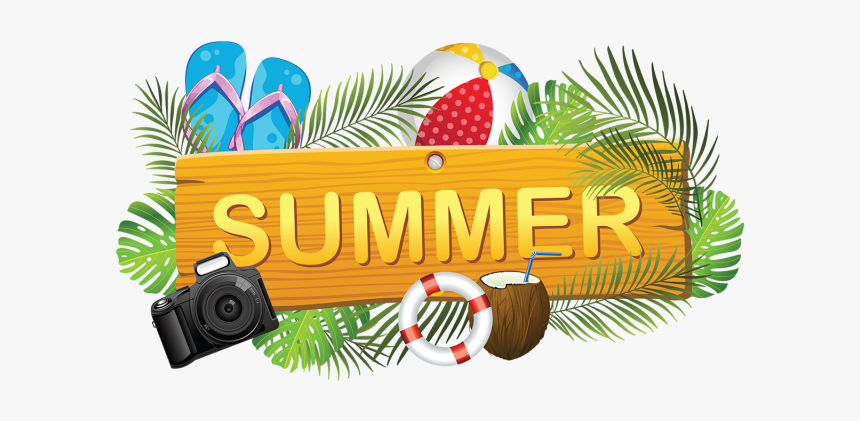 Creative Board With Elements - Summer Png, Transparent Png, Free Download