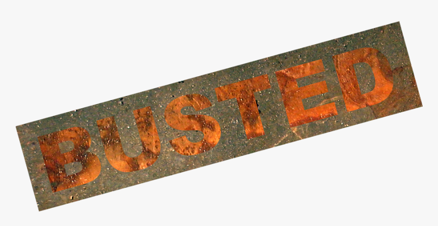 Busted In Rust - Portable Network Graphics, HD Png Download, Free Download