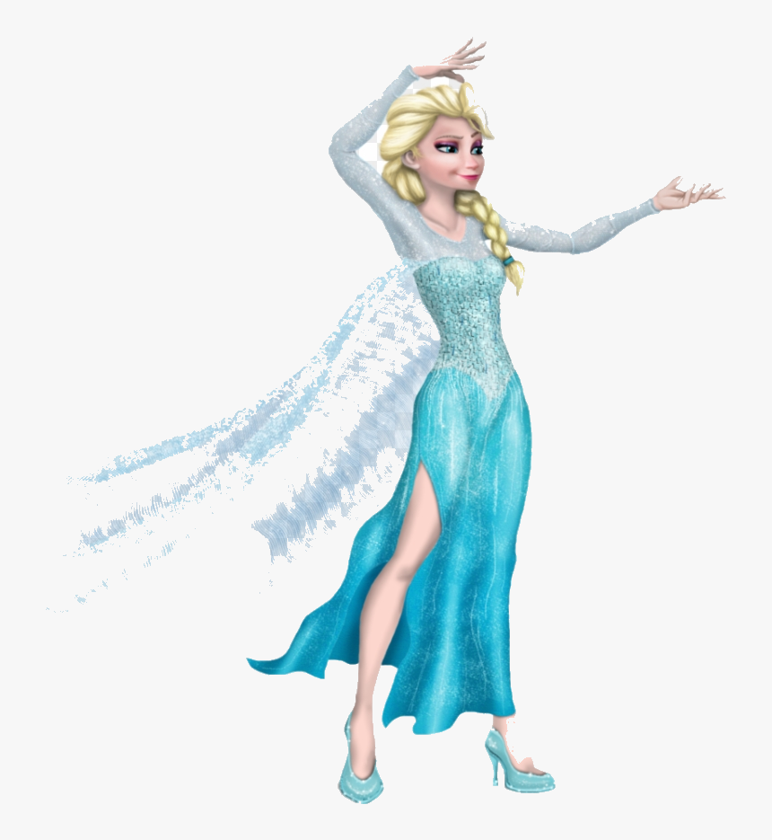 Elsa Frozen Characters Transparent Clipart Free Png - Elsa Frozen Cartoon Png, Png Download, Free Download