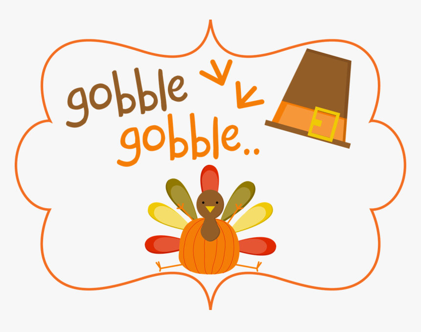 Thanksgiving Header Clipart Teachery - Cute Turkey Happy Thanksgiving, HD Png Download, Free Download