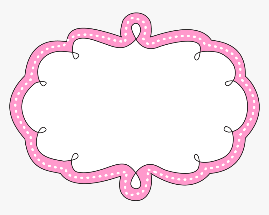 Transparent Kawaii Border Png - Cute Pink Border Png, Png Download, Free Download