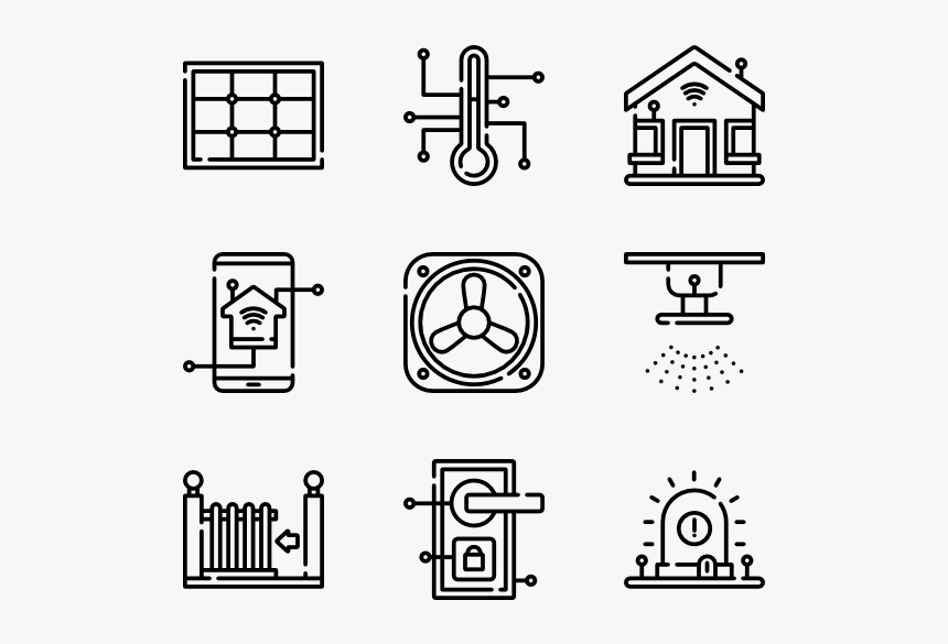 Smart House - School Icon Vector Png, Transparent Png, Free Download