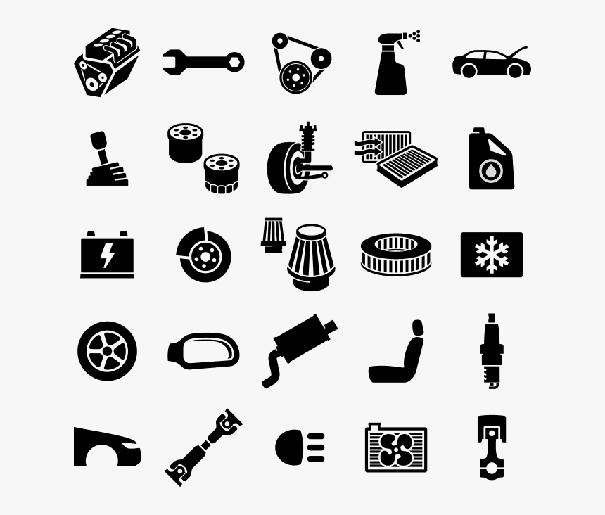 Car Accessories Icon Png , Png Download Car Icon Png, Transparent Png - kindpng