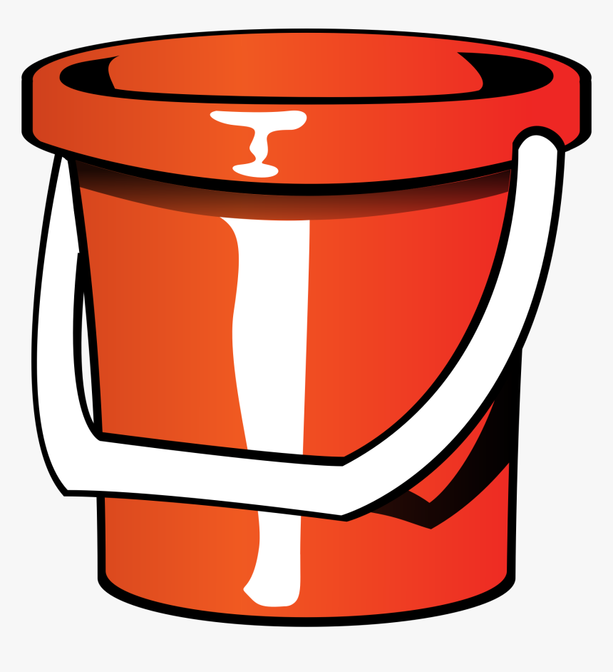 Summer Pail Clip Arts - Bucket Clipart, HD Png Download, Free Download