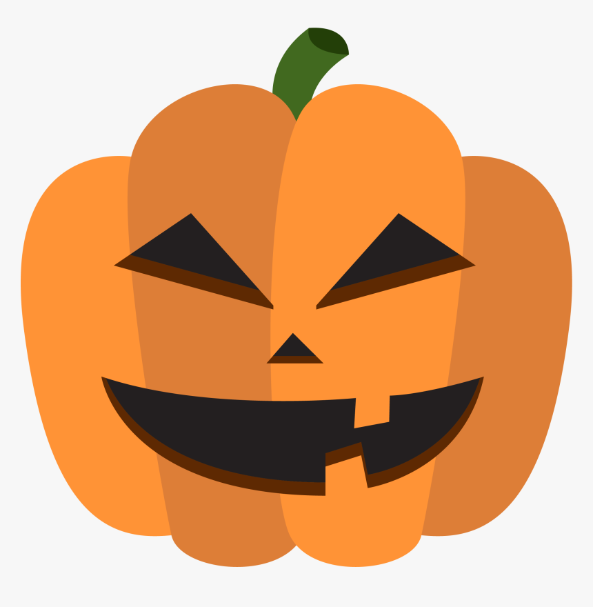 Orange,calabaza,facial Expression,clip Art,pumpkin,jack - Calabazas De Halloween Animada, HD Png Download, Free Download