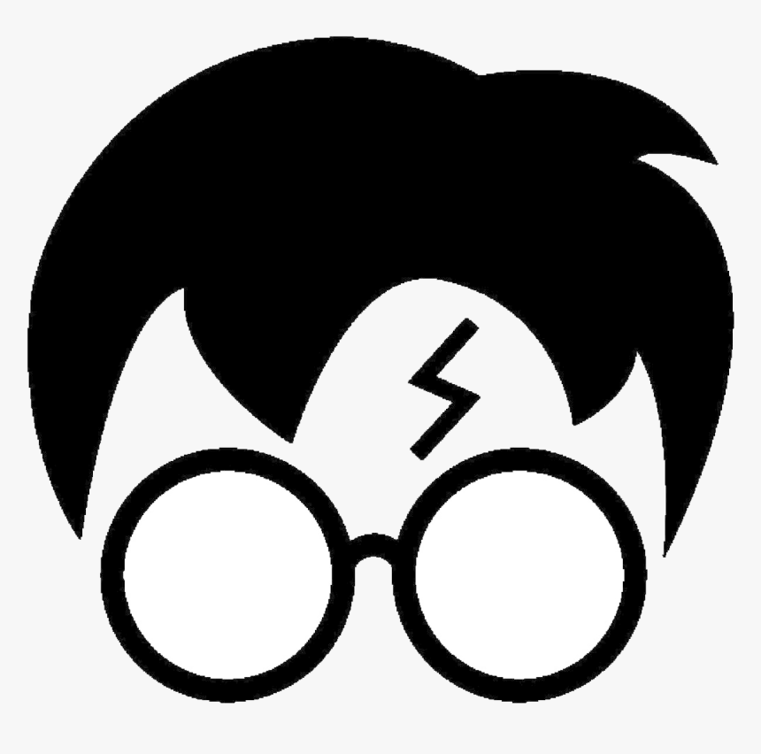 Harry Potter Hogwarts Disney Vector Silhouette Clipart - Harry Potter Drawings Logo, HD Png Download, Free Download