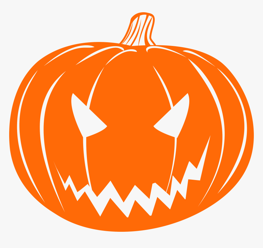 Pumpkin Clipart Jack O - Clip Art Jack O Lantern, HD Png Download, Free Download