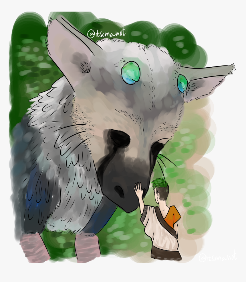 “ The Last Guardian Is Such A Beautiful Game Ahhhhh
just - Illustration, HD Png Download, Free Download