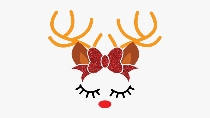 Christmas Reindeer Face Svg Free, HD Png Download, Free Download