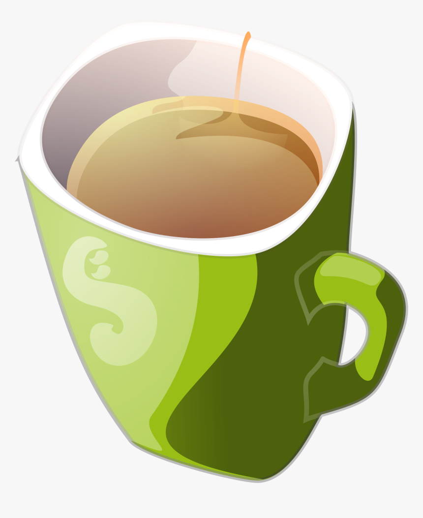 Green Mug Of Tea Clip Arts - Cup Of Tea Clipart, HD Png Download, Free Download