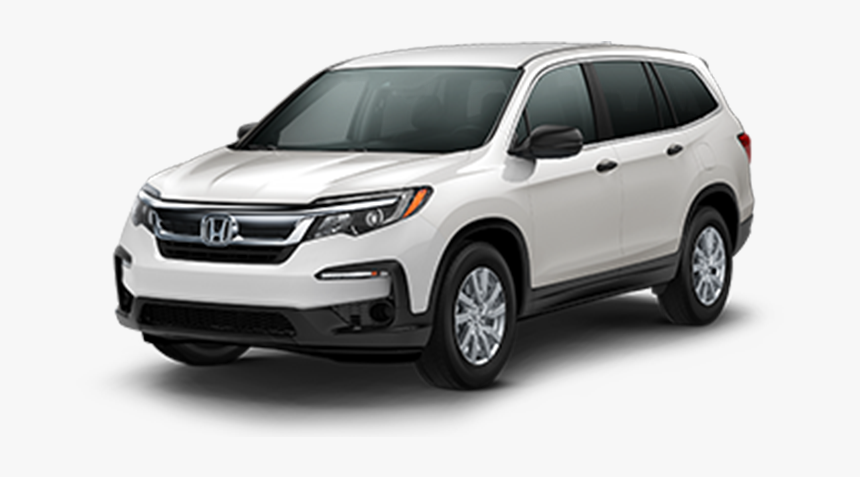 2019 Honda Pilot Ex L White, HD Png Download, Free Download