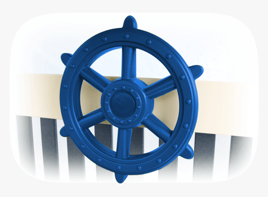 Blue Ship"s Wheel - Circle, HD Png Download, Free Download