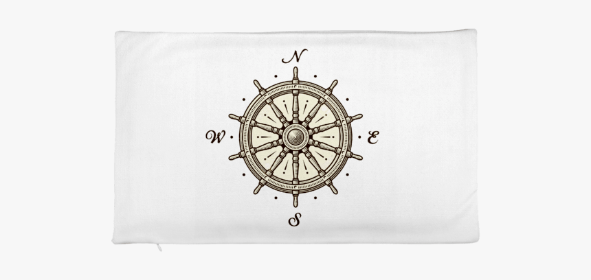 Ship Wheel Compass Tattoo, HD Png Download, Free Download