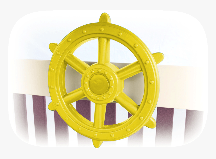 Yellow Ship"s Wheel - Circle, HD Png Download, Free Download