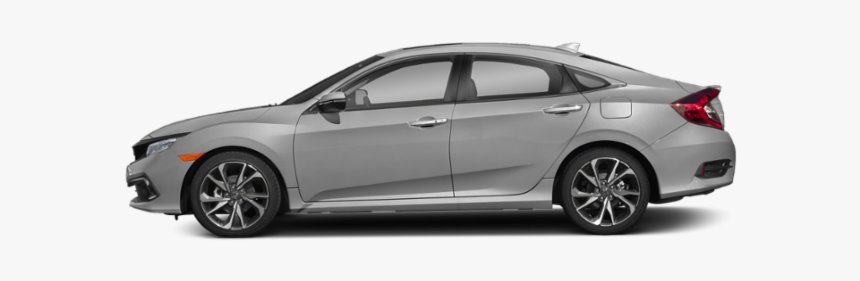 2019 Honda Civic Touring Sedan White, HD Png Download, Free Download