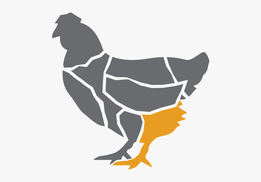 Chicken Thigh - Chicken Breast Clipart Png, Transparent Png, Free Download