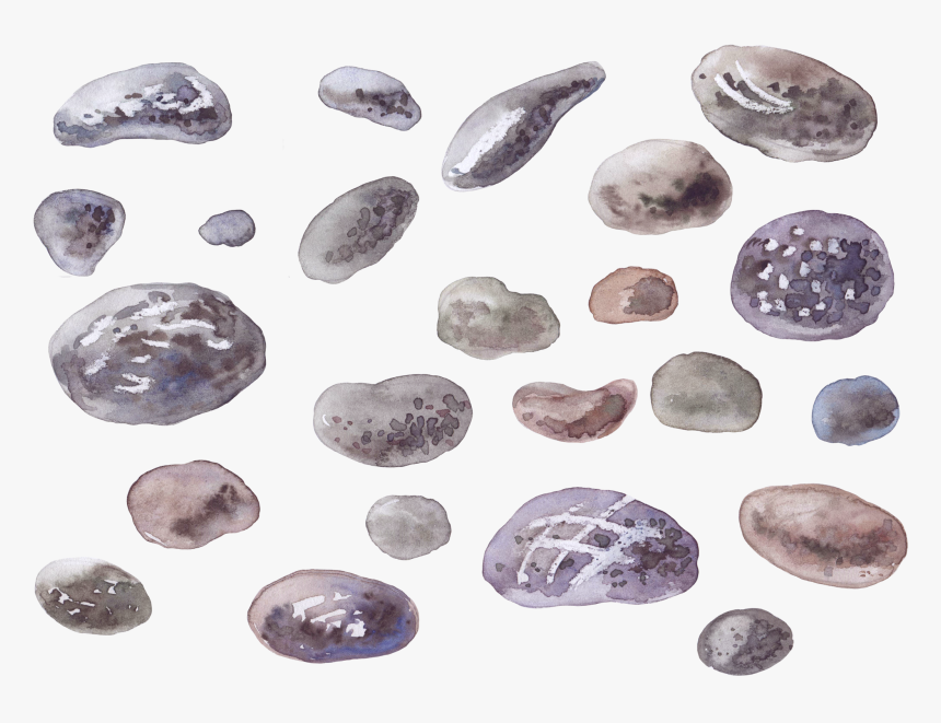 Watercolor Painting Drawing - Stone Watercolor Png, Transparent Png, Free Download
