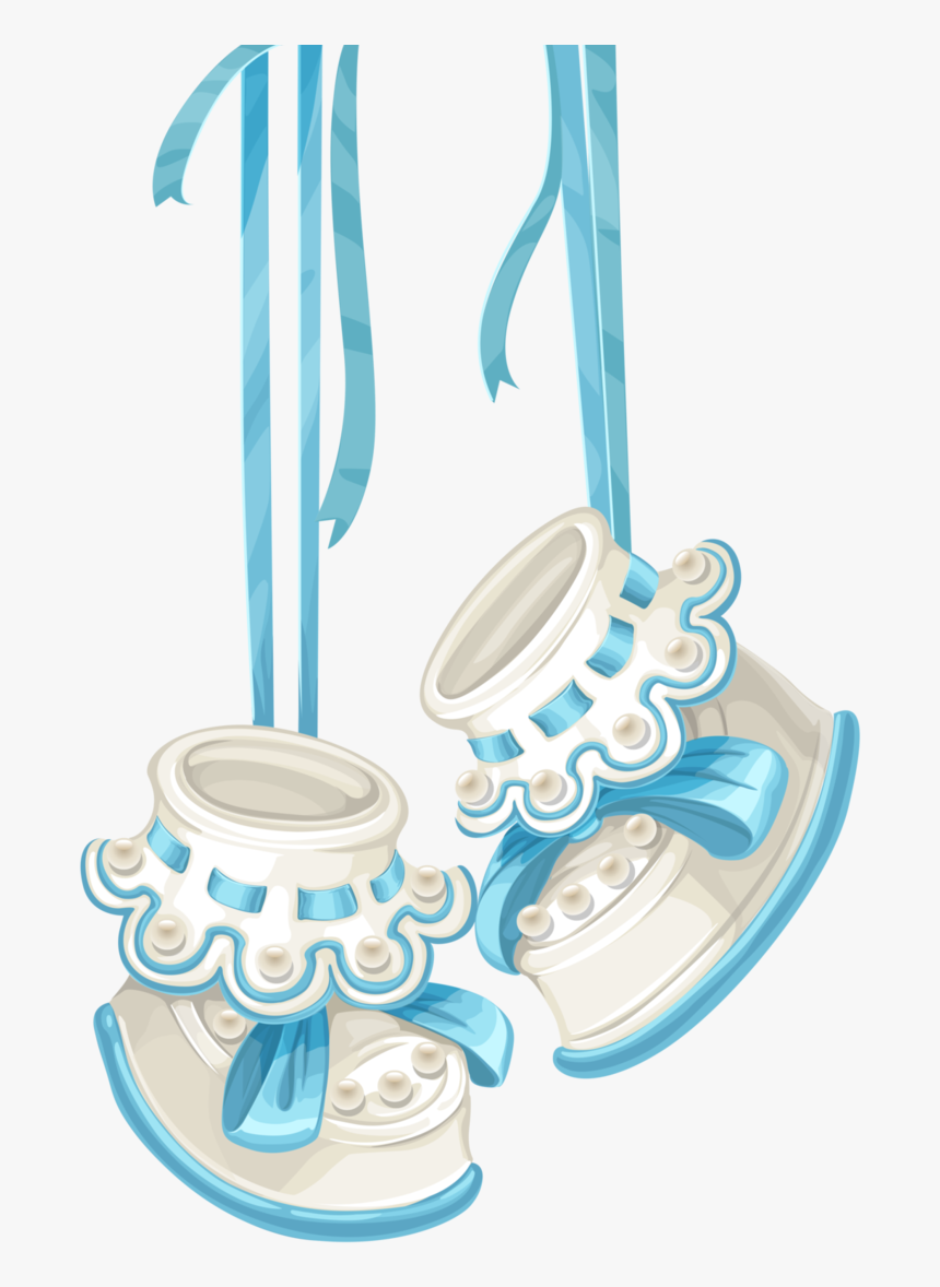 Baby Boy Hanging Shoes By Ros - Baby Girl Booties Clipart, HD Png Download, Free Download