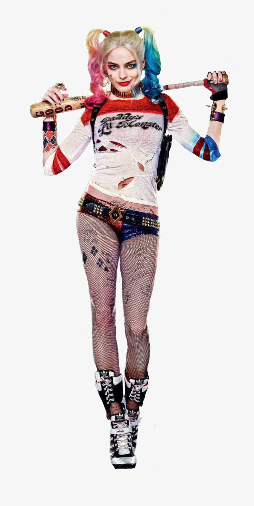 Harley Quinn Png - Suicide Squad Harley Quinn, Transparent Png, Free Download