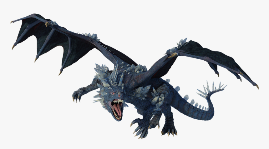 Dragon, 3d, Fantasy, Fairytale, Render, Creature, Beast - Dragon, HD Png Download, Free Download