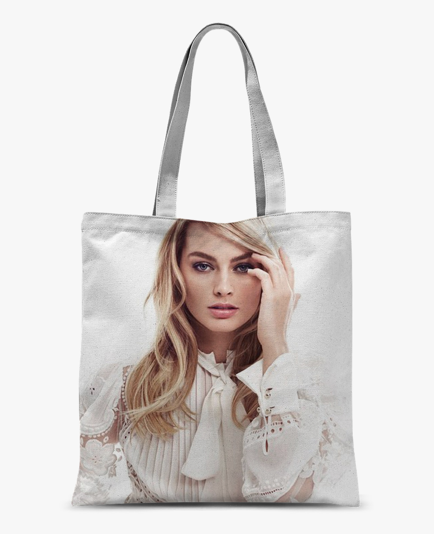Margot Robbie ﻿classic Sublimation Tote Bag"
 Class= - Margot Robbie Photoshoot White Background, HD Png Download, Free Download