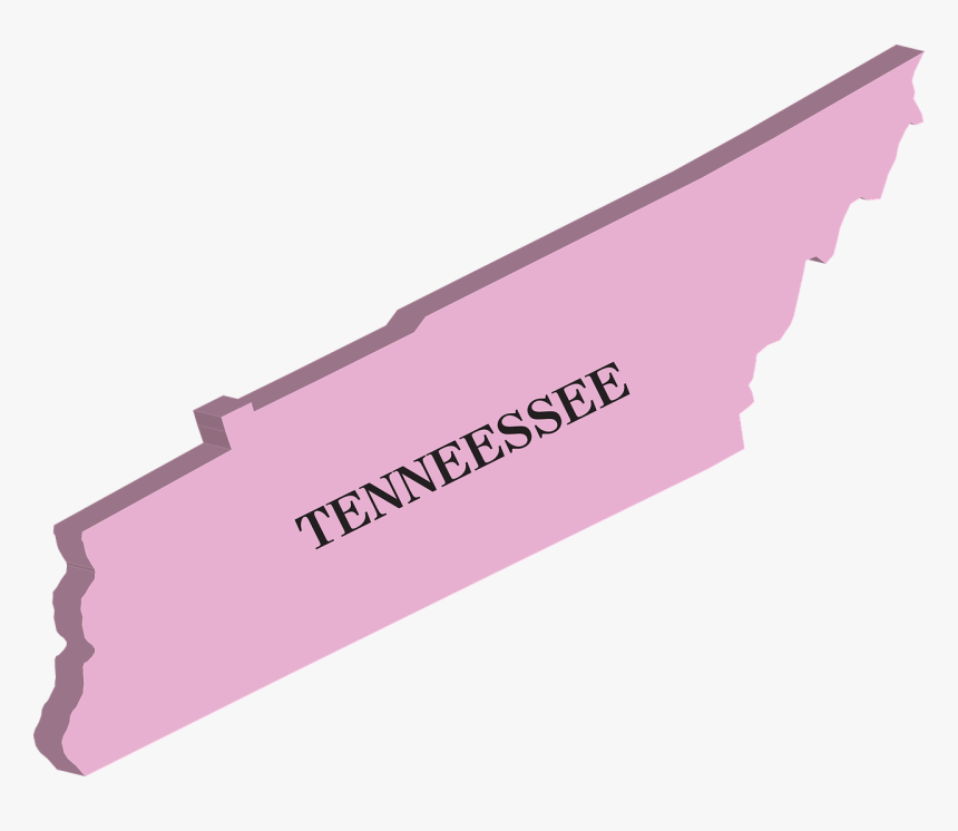 Transparent United States Outline Png - Tennessee Map Clip Art, Png Download, Free Download