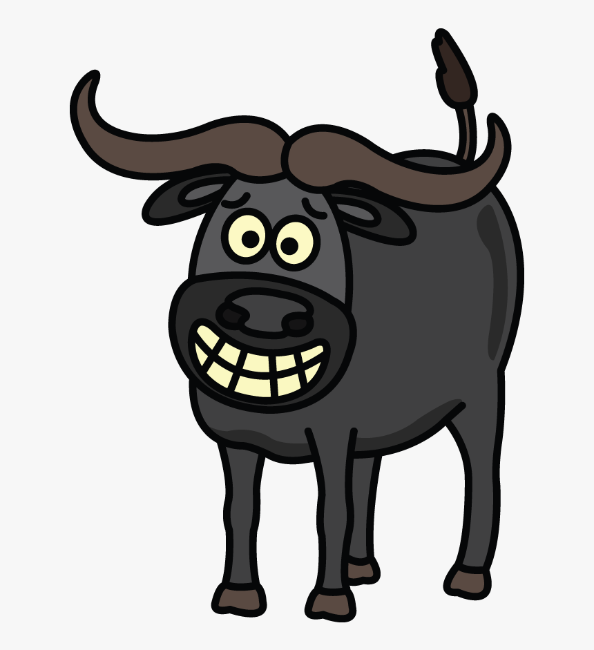 Buffalo Clip Cartoon - Cartoon Pictures Of Buffaloes, HD Png Download, Free Download