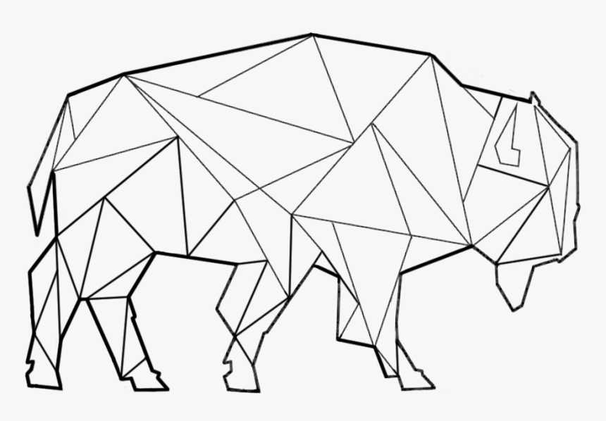 Final Buffalo Png - Line Art, Transparent Png, Free Download