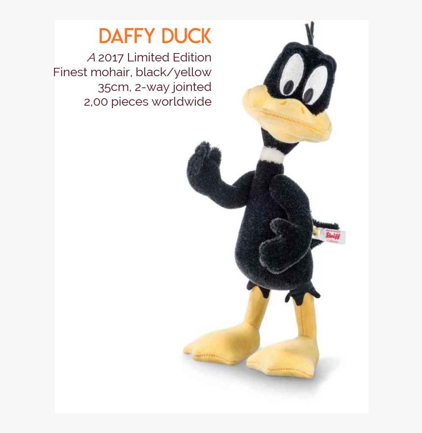 Daffy Duck Plush 8, HD Png Download, Free Download