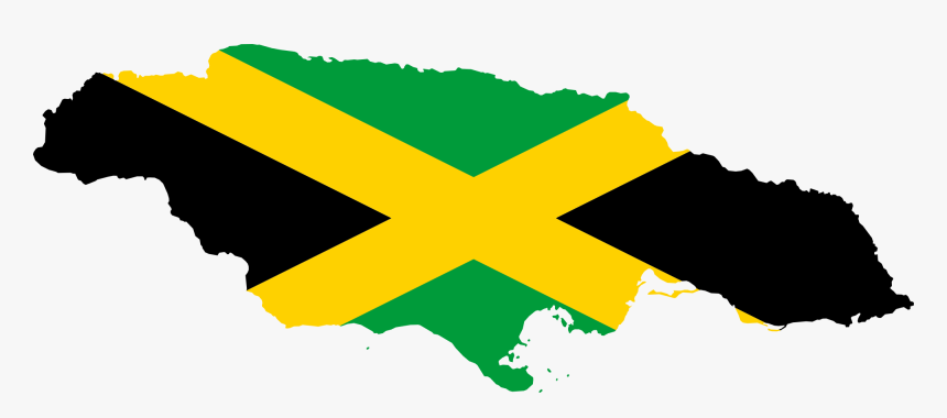 Jamaican Map And Flag, HD Png Download, Free Download