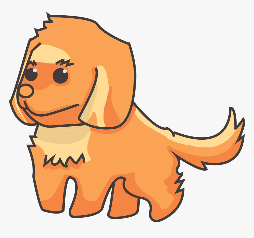 Chibi Golden Retriever - Chibi Golden Retriever Transparent, HD Png Download, Free Download