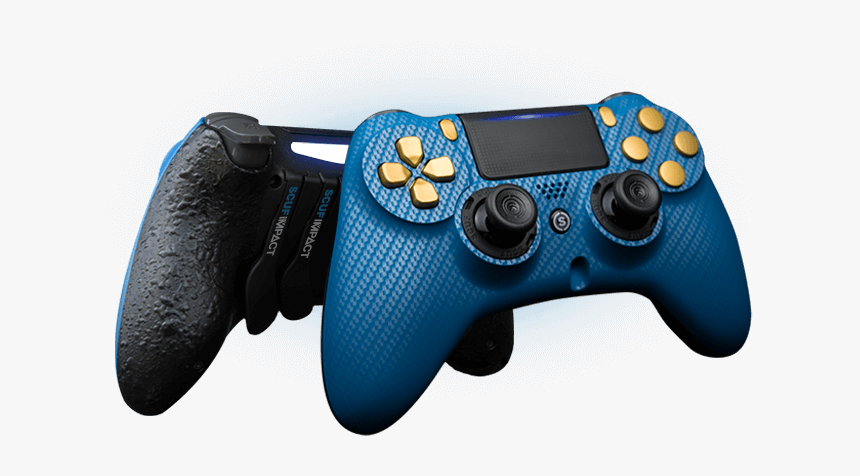 Scuf Impact Carbon Fiber Blue, HD Png Download, Free Download