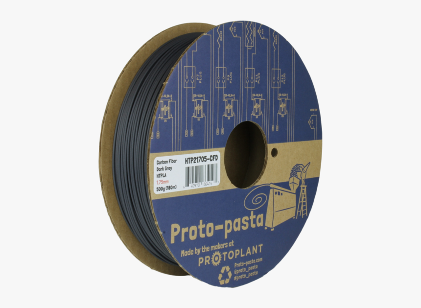 Proto-pasta Carbon Fiber Composite Htpla - Proto Pasta Mermaid Teal Pla, HD Png Download, Free Download