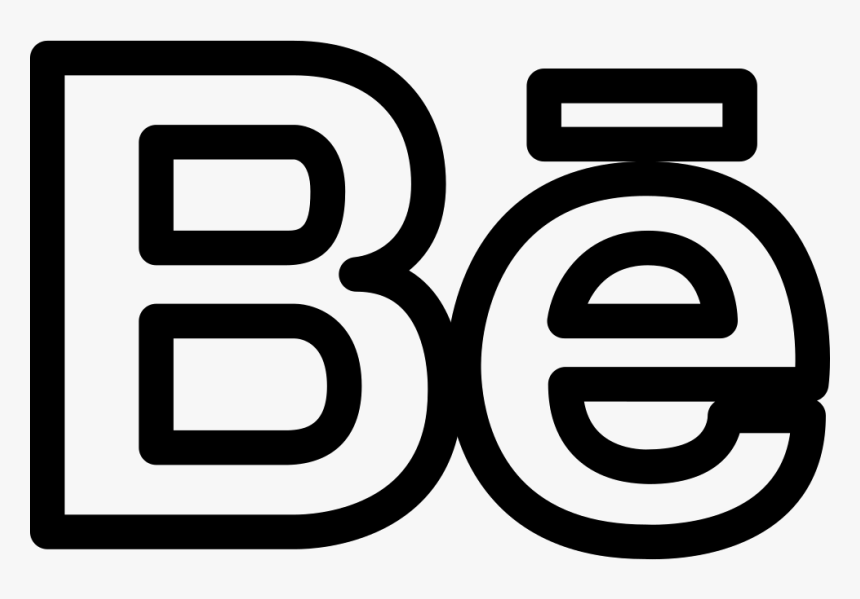 Behance Logo Outline, HD Png Download, Free Download