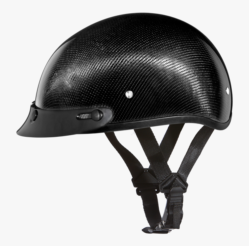Daytona Slim Line Skull Cap, Carbon Fiber - Helmet Carbon Fiber, HD Png Download, Free Download