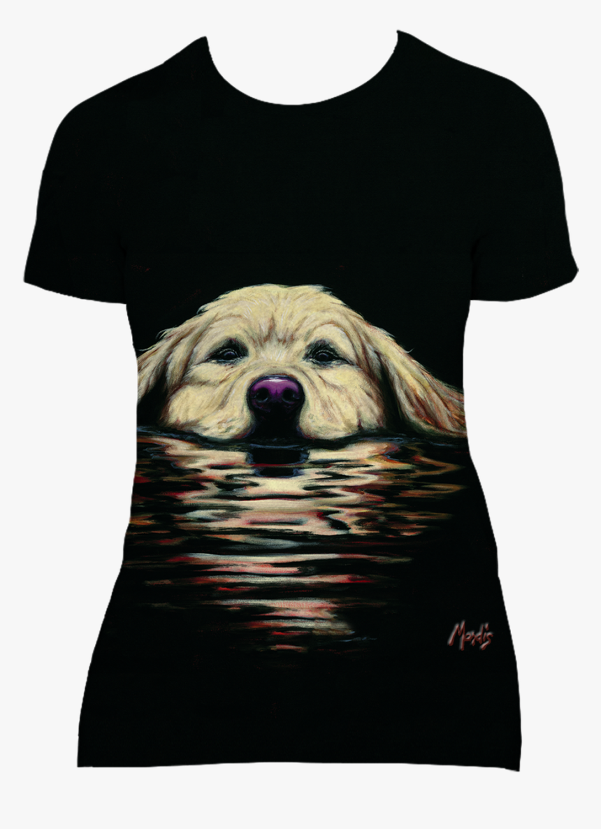 Golden Retriever Women"s T-shirt - Companion Dog, HD Png Download, Free Download