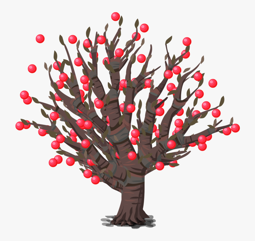 Create tree. Красное прозрачное дерево. Дерево с красными цветами рисунок. Дерево из маленьких ягодок на веточке. Красное дерево клипарт.