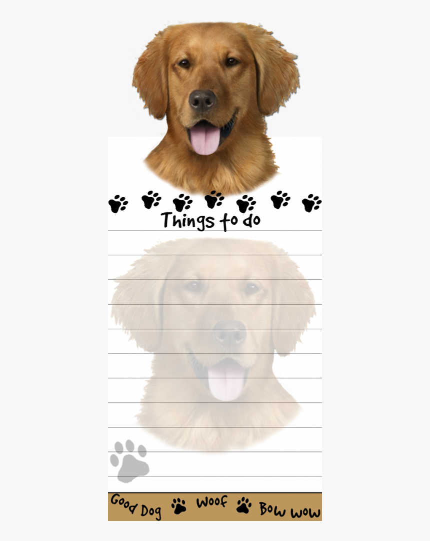 Golden Retriever - Notebook, HD Png Download, Free Download