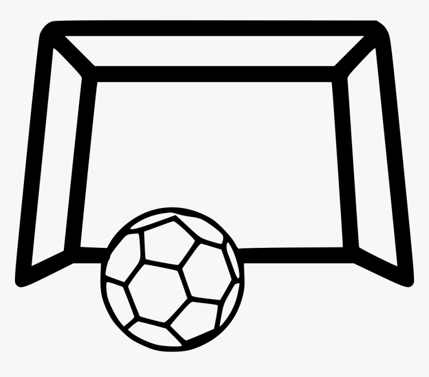 Goal - Football Hoop Cartoon, HD Png Download, Free Download