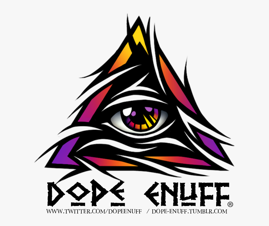 Most Dope Logo - Eye Illuminati Logo Png, Transparent Png, Free Download