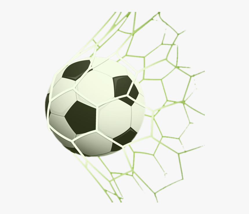 Championship Goal Into Football Net The Uefa Clipart Soccer Ball In The Net Png Transparent Png Kindpng