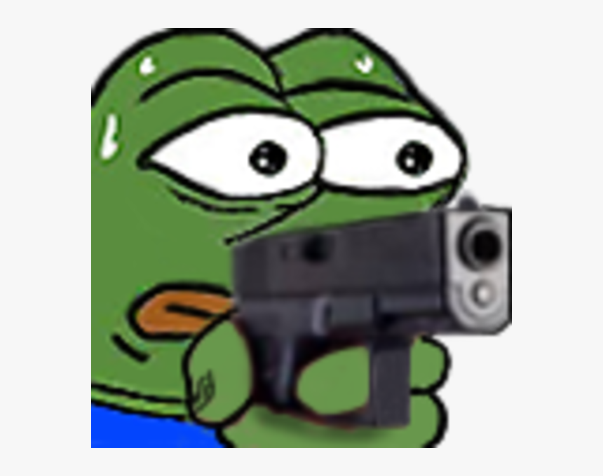 Pepe Gun - Monkagun Emote, HD Png Download, Free Download