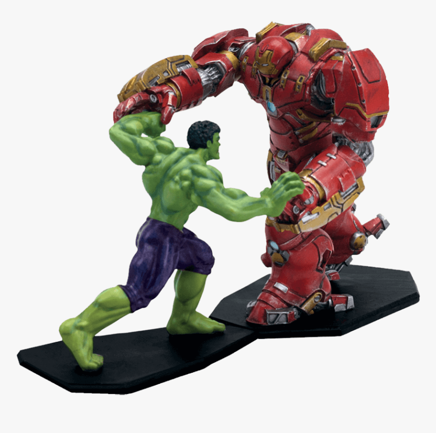 Hulk Vs Hulkbuster Age Of Ultron Metal Miniature Set - Hulk Vs Hulkbuster Metal, HD Png Download, Free Download